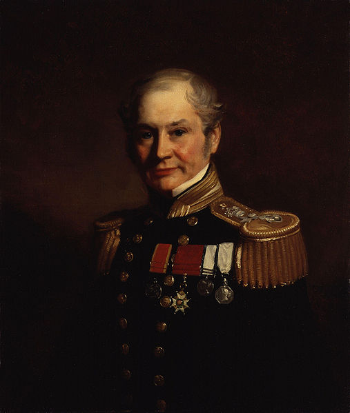Sir Edward Belcher 1859 by Stephen Pearce 1819-1904 National Portrait Gallery London NPG1217 